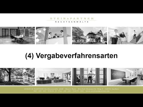 Vergabeverfahrensarten (4)