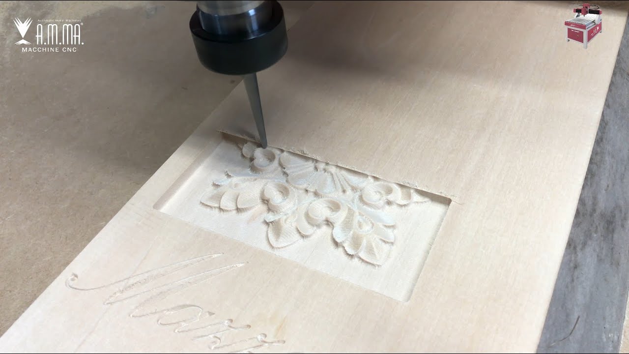 Realizzazione di un bassorilievo su legno   Pantografi AMMA