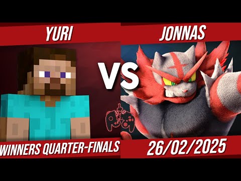 Quebra Comandos #96 - Yuri (Steve) vs Jonnas (Incineroar) - Winners Quarter-Finals