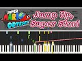 マリオオデッセイ Jump Up Super Star ピアノ連弾 楽譜 Super Mario Odyssey Piano Duet Sh
