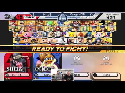 Sm4sh@Mines 43 - Nite$ (Sheik) Vs. GragasION (King Dedede) - Winners Round 1
