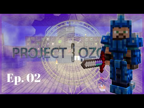Project Ozone 3 Mythic Mode - Ep 02: Mob Farm and the Wither
