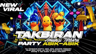 Download lagu DJ TAKBIRAN PARTY ASIK ASIK TERBARU  2026 ||PUTRA KHARISMA AUDIO X OBWL PROJECT mp3