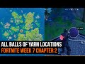 Fortnite Balls of Yarn at Catty Corner ALL locations - Week 7 Chapter 2 Challenge