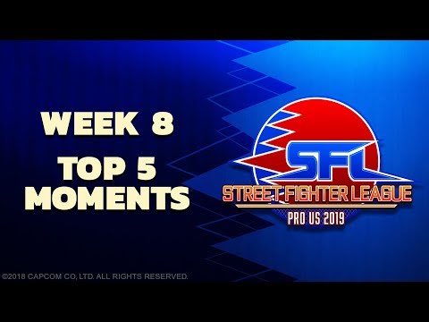SFL: PRO US 2019 TOP 5 MOMENTS - Week 8 Season 1