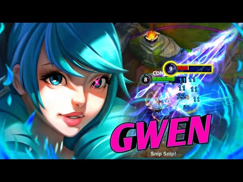GWEN NEEDS A BUFF!? GWEN GAMEPLAY (BUILD & RUNES) - Wildrift
