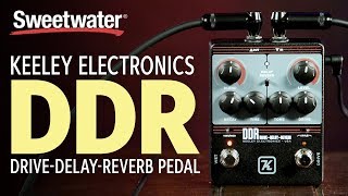 Video thumbnail for Keeley Electronics DDR Drive/Delay/Reverb Effects Pedal Demo by Sweetwater