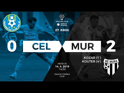 27.krog: Celje - Mura 0:2 ; Prva liga Telekom Slovenije 2018/2019