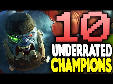 [Season 7] 10 Most Underrated/Hidden OP Champions in League of Legends