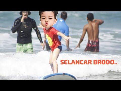 Playing Waves On The Beach