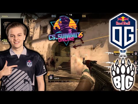 🇪🇺 OG Aleksib vs 🇩🇪 BIG MIRAGE POV HIGHLIGHTS - cs summit 6