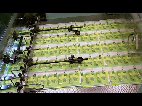 Neuer 100 Euro Schein wird gedruckt!