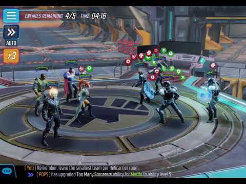 MSF - Yeti (Agents of Z) - Alliance War - Supernatural punch down against Coulson Shield