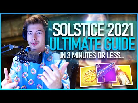 How To Complete SOLSTICE 2021 Armor Sets In The MOST EFFICIENT WAY POSSIBLE Explained In 3 MINS