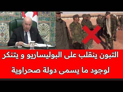 تبون يصفع البوليساريو بتنكره لوجود ما يسمى الدولة الصحراوية أثناء زيارة رئيس بيلاروسيا للجزائر 