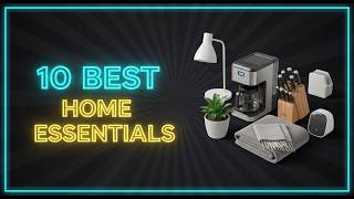✅BEST Home Essentials 2026: The Ultimate New Home & Apartment Checklist