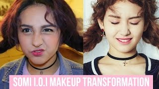 Somi I.O.I Makeup Transformation | 아이오아이 소미 메이크업