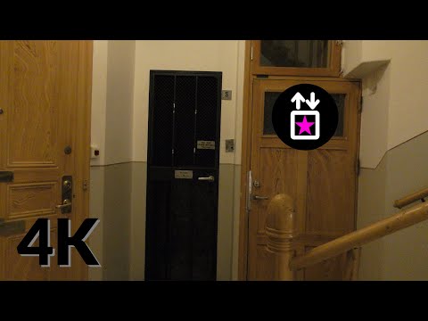 Classic ASEA Traction elevator @ Tomtebogatan 46, Stockholm