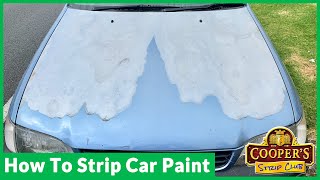 How to Strip Car Paint the Easy Way - No Sanding