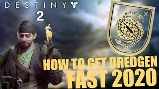 How To Get The Dredgen Seal Fast! (2020) - Destiny 2