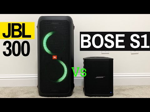 Bose S1 Pro Vs JBL PartyBox 300 - Review & Sound Test Demo