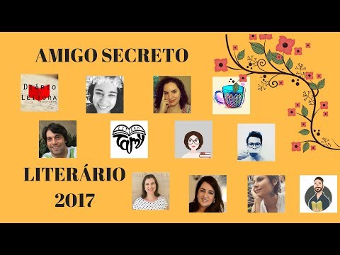 AMIGO SECRETO LITERÁRIO 2017 | Lidos e Curtidos Video
