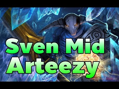 Sven Mid Arteezy Rank MMR Game