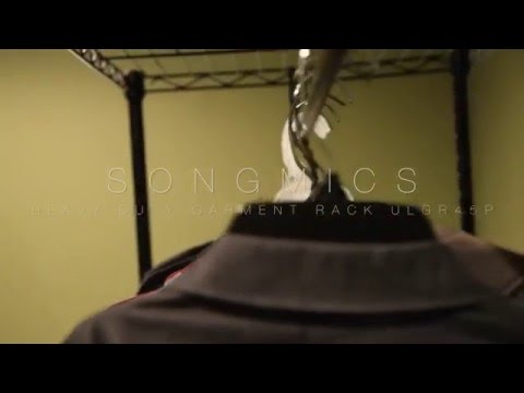 How to assemble songmics heavy duty garment 3-tier rolling r...