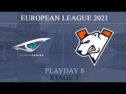 Cowana vs VP @Bank | European League 2021 - Stage 3 |  Playday 8