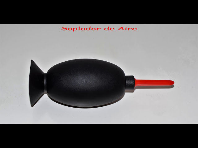 Vídeo relacionado con Limpiador de Aire a Presión para Cámaras, Soplador de Aire para Limpieza de Cámara Dust Rocket, Blaster de Polvo para la Limpieza de Lentes Camara Lentes Sensores DSLR Gafas