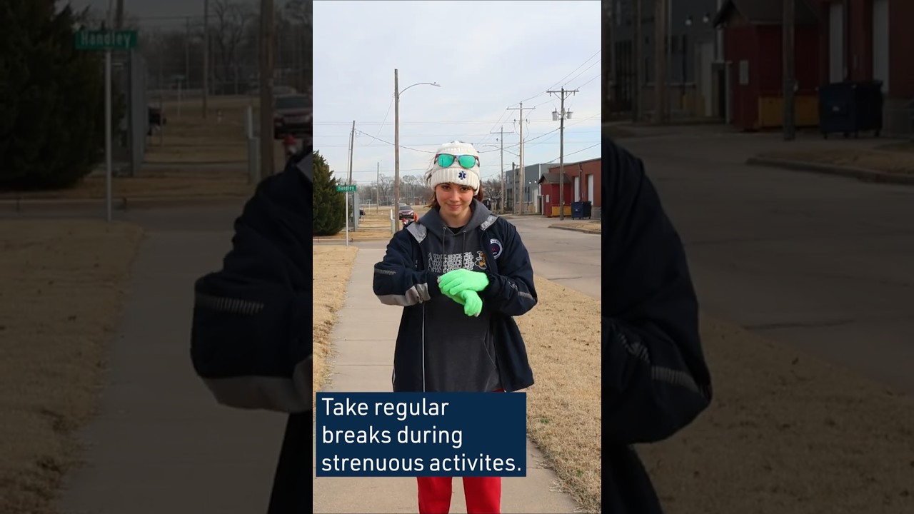 Winter Safety Tip: Don’t Let Sweat Chill You