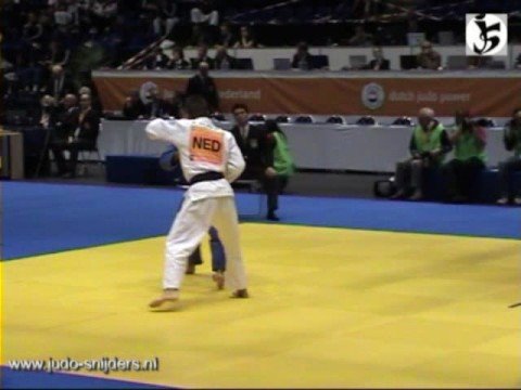 Judo Rotterdam 2008 Popiel (CAN) - v.d. Kamer (NED) [-66kg]