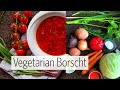 Vegetarian Borscht Classical Easy Ukrainian National Dish No Meat Version
