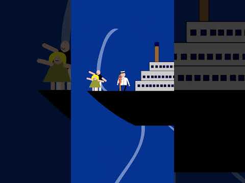 How did the Titanic sink? #animated #animation