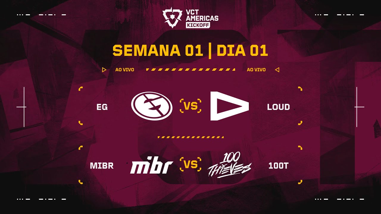 MIBR 0x1 100T VCT Americas Kickoff - Dia 1 - MD3