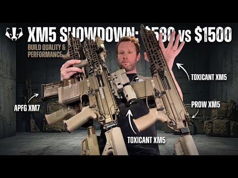 APFG vs PROW vs Toxicant Airsoft Replica Comparison - Which Platform Is Best Value?
