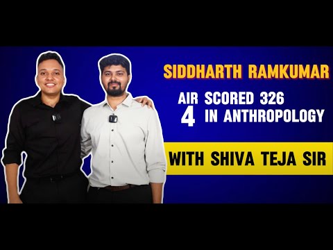 Siddharth Ramkumar AIR 4 interview thumbnail