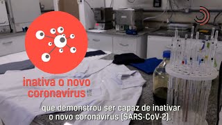 Ciência SP | Tecido capaz de inativar o novo coronavírus