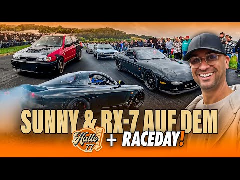 JP Performance - Sunny & RX-7 auf dem Halle 77 Raceday!