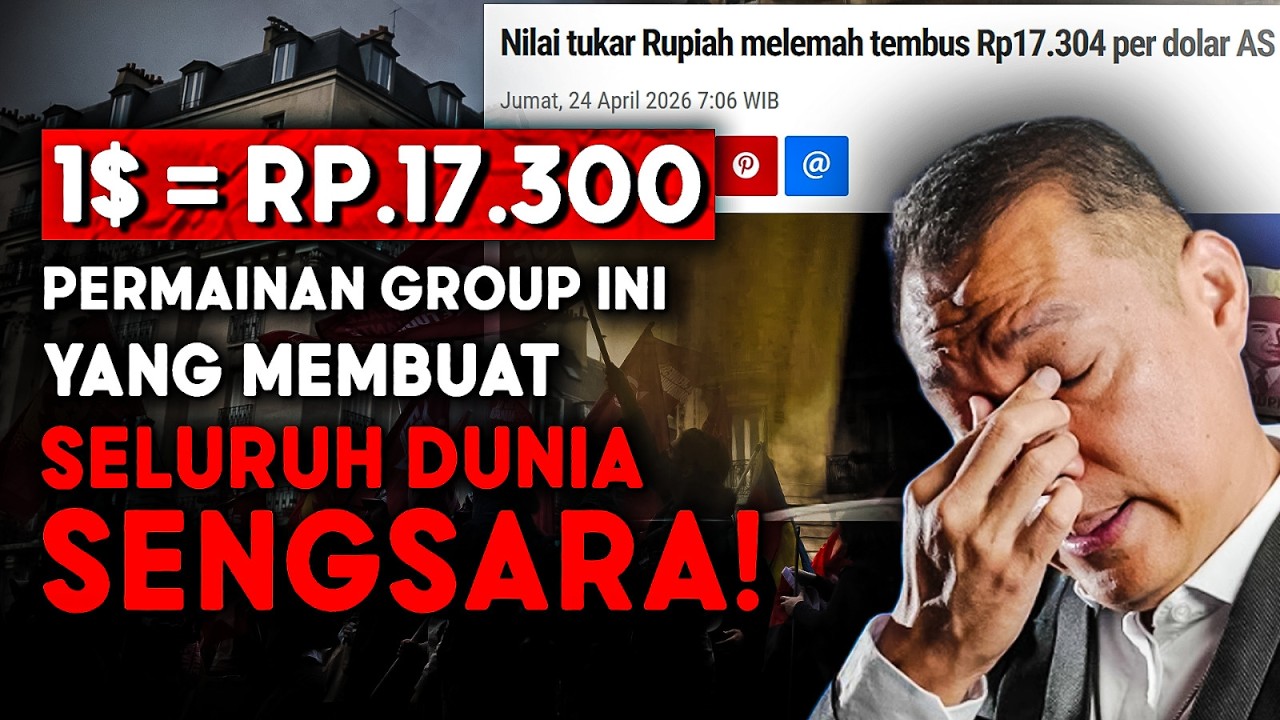 Amerika Runtuh, Kenapa Rupiah yang Hancur? (Efek Domino New World Order China,dkk)