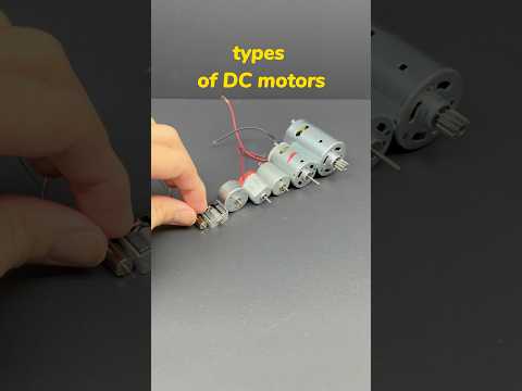 Testing various types of DC motors | #dcmotor #motorbuilding #shorts #tech