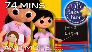 Miss Polly Had A Dolly | Plus Lots More Nursery Rhymes | 74 Minutes Compilation from LittleBabyBum!