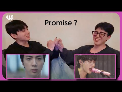 (Eng Subs) Jimin and Jungkook Reaction to Jin ‘Don’t Say You Love Me’ / ‘i will come to you’ live