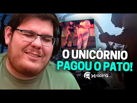 CASIMIRO REAGE: ENQUADROS DE MOTO (EP. 75) UBER DA FEDERAL FAKE - XRACING |Cortes do Casimito