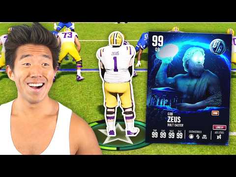 They Added 99 OVR Greek Gods To College Football 25.. Literally