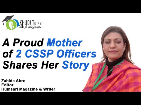A Role Model Mother! | Zahida Abro | Khudi Talks