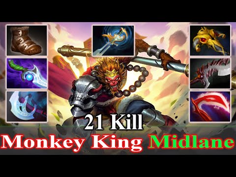 Miracle [Monkey King] Superman Mid Imba Right Click Insane Game 7.26 Dota 2 | Dota 2 Sroksre