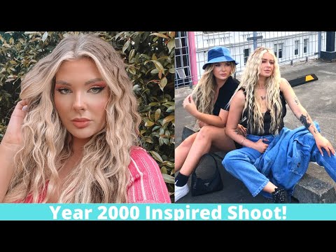 Y2K inspired makeup + shoot! Come along....