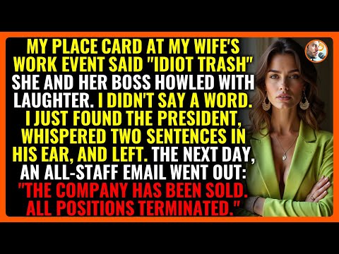 HE WHISPERED 2 SENTENCES. THE NEXT DAY, THE COMPANY WAS SOLD.