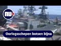 Oorlogsschepen Rusland en VS botsen bijna in Grote Oceaan | NU.nl